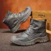 Moda casual retro moderna versátil nuevos zapatos de hombre 2026 otoño deportivos ligeros Botas Martin de media caña para hombre