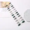 Garra de Águia Pequena Série de Estampas Casuais Manicure Usável para Mulheres 24 Peças Manicure Pronta Unhas Amêndoa