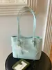 2026 Nuevo Bolso Tote de Diseño Nicho Estilo Coreano Bolso de Hombro de Gran Capacidad Bolsa Simple de Moda para Viajar Caricatura