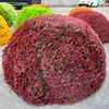 Decoración de Tapa de Alcantarilla de Planta Verde para Exteriores Bola de Planta Verde Planta Verde Simulada Bola de Hierba de Pino y Ciprés Bola de Hierba de Milán