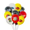 Globos con estampado de coches de carreras, globos de decoración para fiesta temática de coches de carreras, globos de látex transfronterizos, globos de decoración para fiesta de cumpleaños