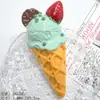 Cono de Helado Estéreo DIY Pegamento de Crema Pasador Funda Casera para Teléfono Móvil Accesorios de Resina Pegatina para Vaso de Agua Material para Refrigerador