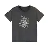 Camiseta Feminina Casual Estilo Retrô Vintage Manga Curta Amazon, Algodão Puro Lavado Top de Verão Amazon