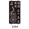 Pegatina de Persona Hermosa Transfronteriza Europa y América Plantilla de Pegatina de Tatuaje DIY Pintado a Mano Henna Pegatina de Tatuaje Herbal Tatuaje Temporal de Henna