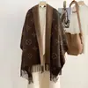 Bufanda de Invierno de Imitación Cachemir Moda Clásica Vintage 2026 para Mujer, Chal de Oficina, Calentador de Cuello Versátil y Cálido
