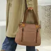 Bolsa de ombro feminina, bolsa de lona, bolsa de mão com alça, bolsa tote com zíper, bolsa tote, bolsa de trabalho e viagem de grande capacidade, bolsa de ombro, estilo vintage