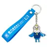 Chaveiro de Borracha Macia em PVC Personalizado com Logo Dupla Face Desenho Animado Acrílico Chaveiro de Animação Personalizado Presente Criativo Pequeno