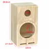 Altavoces de audio para coche de 4 pulgadas 5 pulgadas 6.5 pulgadas 8 pulgadas caja vacía para altavoz caja de madera maciza de dos vías caja de madera para altavoz de casa