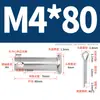 Pasador de Acero Inoxidable 304 con Cabeza Plana y Agujero, Pasador Cilíndrico, Pasador de Posicionamiento Cilíndrico Gb882 con Juego de Pasador de Chaveta