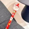 Caneta gel de pressão de Natal caneta de modelagem de resina 0.5 novos presentes de Natal presentes para estudantes material de papelaria material escolar