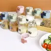 Salero Cuantitativo Botella de Condimentos Frasco Dispensador de Sal para Cocina del Hogar Caja de Condimentos de Cantidad Controlada Juego de Frascos de Condimentos Botella de Control de Sal