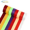 Correas de bolso personalizadas por el fabricante, correas para teléfono móvil, correas para botellas de agua, accesorios de ropa, cinta de tejido denso de nailon de imitación colorida