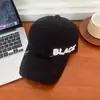 Gorra para Mujer Primavera y Verano Letras Laterales Sombrero para el Sol al Aire Libre Agujero Desgastado Gorra de Béisbol Vintage Gorra Personalizada para Estudiante