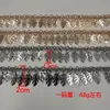 Folhas galvanizadas de celebridade destacam peça corrente de metal diy roupas sapatos bolsa cortina acessórios atacado