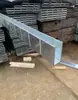 Canal en forma de U preinstalado para pasamanos de escaleras, canal de fibra de vidrio, canal galvanizado, riel sin marco, canal de suelo, ranura, barandilla de balcón