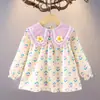 Bata de Bebé Jingqi Primavera y Otoño Impermeable y Anti-Suciedad Babero para Comer Ropa de Abrigo Otoño e Invierno Estilo Extranjero Delantal para Niños Ropa Protectora de Doble Uso