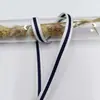 Cinturón decorativo de 1 cm con rayas de colores y laterales de colores, cinta de poliéster multicolor con borde de eslinga, accesorios de ropa al por mayor