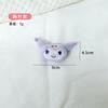 Broche de peluche con forma de conejo de dibujos animados, bonito alfiler de joyería, accesorios para muñecas, ropa, bolsos, accesorios de decoración colgantes, venta al por mayor