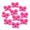 Color Sólido Acrílico Chapado AB Qq Corbata de Moño Cuentas Sueltas DIY Cadena para Teléfono Móvil Accesorios para el Cabello Colgante para Bolso Accesorios de Joyería