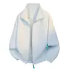Nueva Chaqueta de Exterior con Cuello Alto para Hombre 2026, Chaqueta con Bolsillo con Cremallera y Bloques de Color Dopamina, Estilo a Juego para Parejas