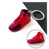 Chaveiro Pingente Sapatos de Basquete Estéreo AJ Modelo de Sapato Galvanizado Boneca Enfeites de Sapato Feitos à Mão Joias Caixa Surpresa