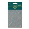 Redanco nuevo 5D relieve flor de lirio del valle calcomanías para uñas de luz calcomanías adhesivas tridimensionales para uñas Dr-1004