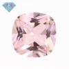 Huagang Gema Fertilizante Cuadrado 45# Morganita Artificial Piedra Nuda Nano Cerámica Occidental Gema Joyería Anillos Mayoreo