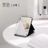 Espejo plegable espejo de maquillaje poner sobre la mesa dormitorio de estudiantes escritorio de escritorio espejo de tocador abatible portátil espejo de bolsillo