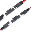 Cable de Alimentación Sae de 30 cm 18 AWG Transfronterizo Enchufe Cable 0.75 Cuadrado Sae a Conexión de Terminal Cable de Extensión de una Sola Línea