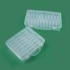 Caja de Plástico Transparente PP para Joyería, Nail Art, Cuentas, Organizador de Escritorio, Muestra Pequeña Componentes Electrónicos, Caja de Almacenamiento para Equipo de Pesca