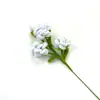 Producto Terminado de Venta Caliente Transfronteriza Palitos Retorcidos Hechos a Mano con Flores Artificiales, Rosas Pequeñas Multicabezales para Arreglos Florales, Adecuado para el Día del Maestro Decoración de Oficina