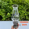 Lámpara de queroseno casera lámpara de ghee cabeza de lámpara de queroseno antigua pantalla de lámpara de vidrio verde accesorios para lámpara de aceite cabeza de lámpara atenuación recipiente para vino