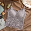 2022 Verano Hermosa Ropa Interior de Encaje en la Espalda Sujetador Francés sin Espalda Sin Aro de Acero Envoltura Pecho Tubo Top Sexy Mariposa Tirantes
