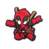 Zapatos de cueva de dibujos animados de superhéroes de Marvel, zapatos con hebilla de flor, zapatos de goma suave, accesorios para zapatos al por mayor, explosiones de Amazon