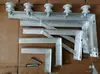 Suporte de braço transversal para fio de cabo isolador de porcelana aéreo externo parede em L fixação energia suporte em forma de 7 tripé