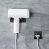 Suporte de Parede para Secador de Cabelo Dyson Sem Furar Suporte de Secador de Cabelo para Banheiro Suporte de Pendurar Armazenamento Secador de Cabelo Dyson