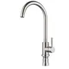 Grifo para Fregadero de Acero Inoxidable 304 Frío Único Doble Temperatura Núcleo de Cobre Completo Grifo con Sensor de Pie para Fregadero Cepillado