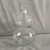 Nueva botella creativa de vidrio con forma de calabaza, fruta de ginseng, vino espumoso, botella de jugo de frutas embotellado 2 kg botella vacía de vino blanco venta al por mayor