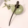 Mercadorias genuínas Pente de ébano pente de alto padrão diy estilo antigo acessórios de cabelo com balanço passo Pente de madeira novo estilo chinês adorno de cabeça feminino