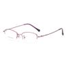 Armazones de Gafas de Moda para Mujer para Reducir la Edad Armazones de Gafas de Aleación Metálica Armazón Medio para Mujer Gafas Danyang Venta al por Mayor