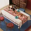 Mantel Atmósfera Escandinava Impermeable, A prueba de aceite, Antiescaldante, Mantel doméstico que no necesita lavado, Mantel para mesa de centro, Mantel para mesa de comedor, Tela Pvc