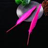 25-30 color jorobado pluma de ganso pluma de ave ala de ángel DIY Manualidades artesanales materiales hechos a mano decorativos