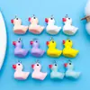 Mezcla de 12 Colgantes de Patito de Resina Lindos para Pendientes DIY Pendientes Collar Pulsera Accesorios de Joyería Fabricante Mayorista