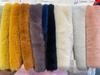 Tejido de visón de conejo pequeño europeo de 600 g, súper suave, fino y suave, imitación de visón de conejo, cuello de piel de conejo, zapatos y sombreros, forro cálido para bolsos y ropa.