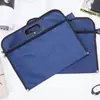 Bolsa de Regalo de Doble Capa B4 Bolsa para Archivos Bolsa de Almacenamiento Multifuncional Impresión Publicitaria de Negocios Tela Oxford Bolsa Portátil para Archivos