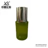 Nueva Botella Gotero Transparente con Prensa Giratoria de 30 ml del Fabricante Botella Dispensadora de Aceite Esencial Botella de Vidrio de Grado Alimenticio con Rosca