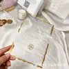 Convite Acrílico Transfronteiriço, Formato Especial Espelho Transparente Dourado e Prata Ouro Rosê, Hot Stamping Prata, Convite Impresso a Laser