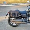 Coche musculoso Wolf adecuado para Qianjiang flash 300 bolsa lateral bolsa lateral caja lateral retro modificación impermeable liberación rápida bolsa para casco Especial