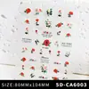 Nuevo Pegatina de Arte para Uñas Mariposa 3D Estéreo Relieve Rosa Mariposa Pegatina Blanca DIY Accesorios Estéreo para Uñas