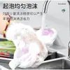 Esponja de doble cara para lavar platos, estropajo de lana de acero, limpiador de ollas anti-grasa para cocina, herramienta de limpieza para el hogar